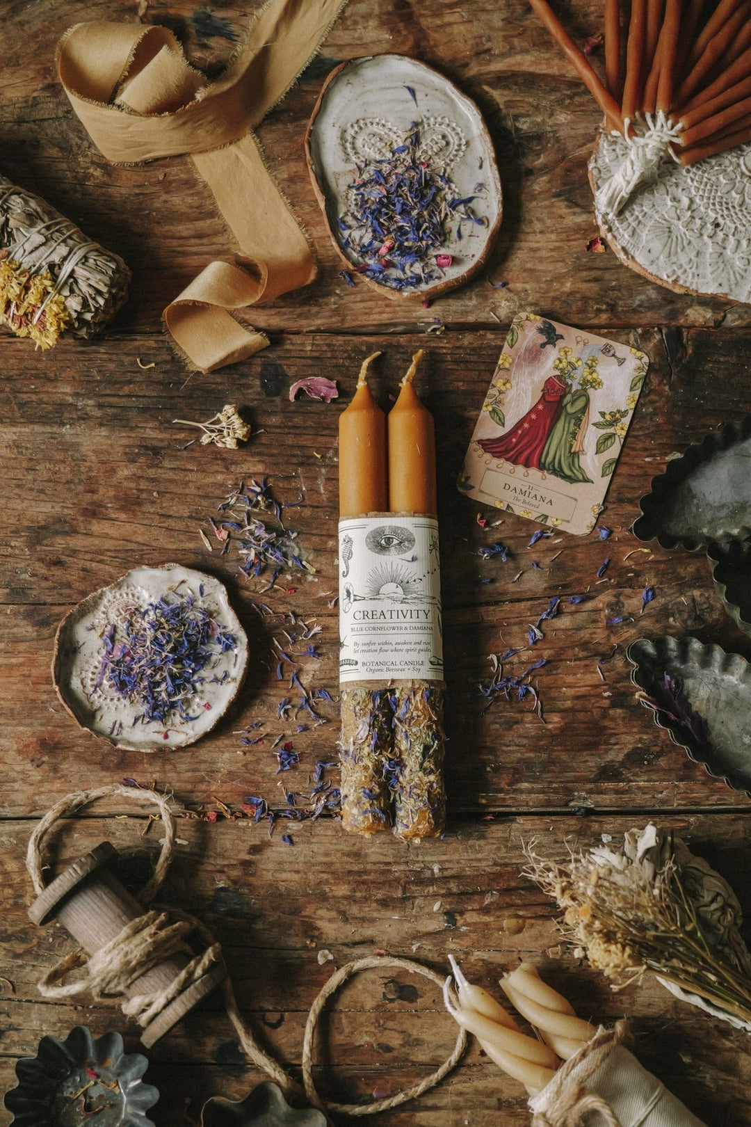 CREATIVITY RITUAL CANDLE | Inner Radiance and Flow State - Echo Market