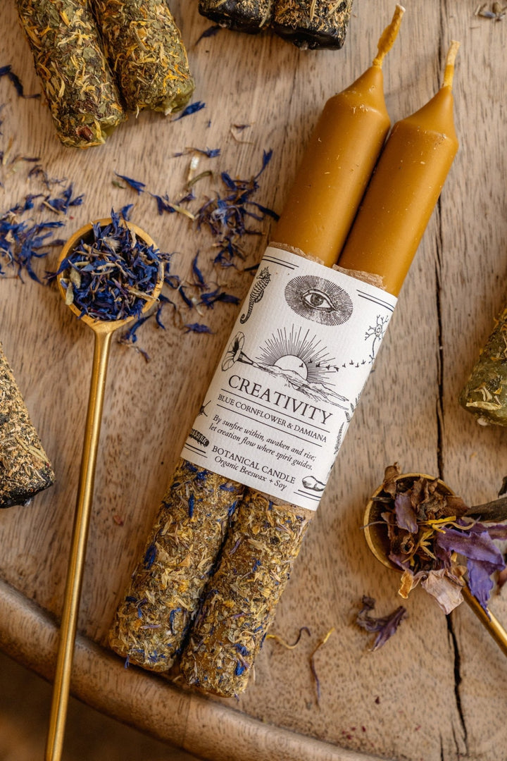 CREATIVITY RITUAL CANDLE | Inner Radiance and Flow State - Echo Market