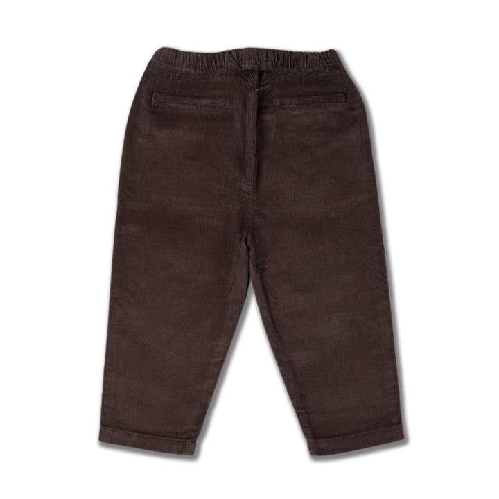 Organic Corduroy Pant | Dark Brown