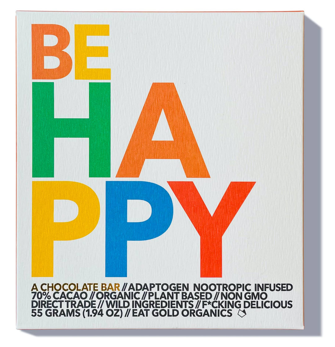 BE HAPPY | Adaptogenic Chocolate Bar