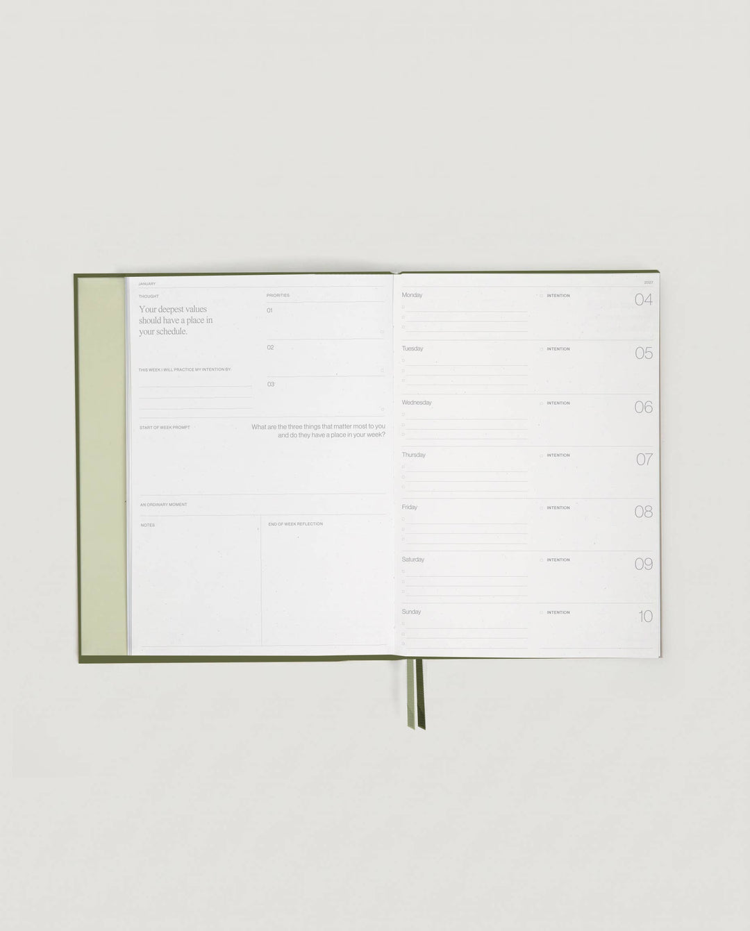 2027 Intentional Planner
