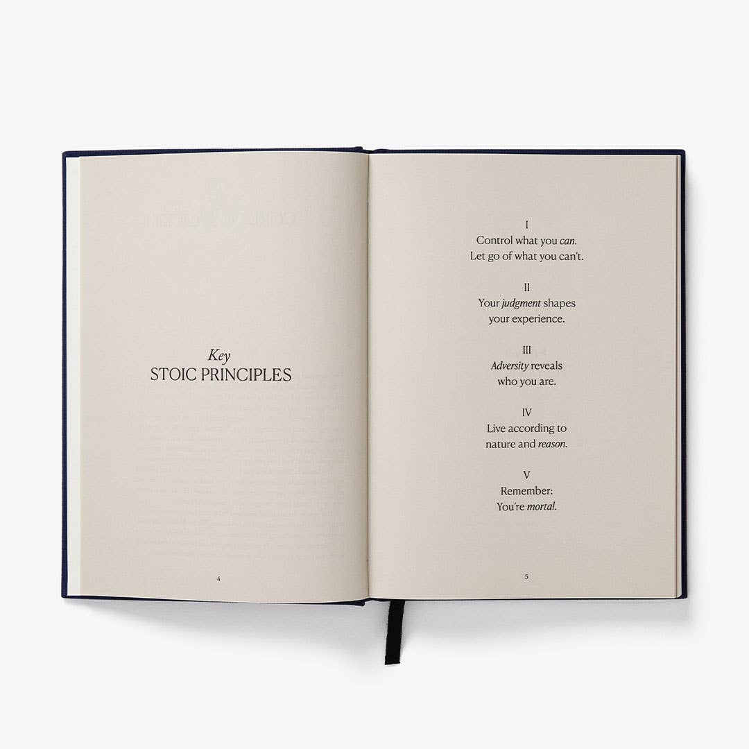 The Stoic Journal | 2-in-1 Philosophy Book &amp; Journal