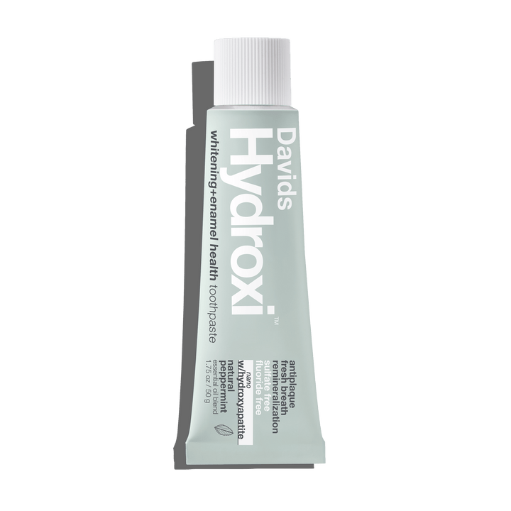 Davids Hydroxi™ Whitening + Enamel Health Nano Hydroxyapatite Premium Toothpaste | Peppermint - Echo Market