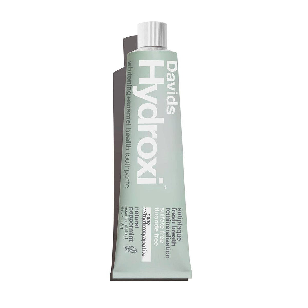 Davids Hydroxi™ Whitening + Enamel Health Nano Hydroxyapatite Premium Toothpaste | Peppermint - Echo Market