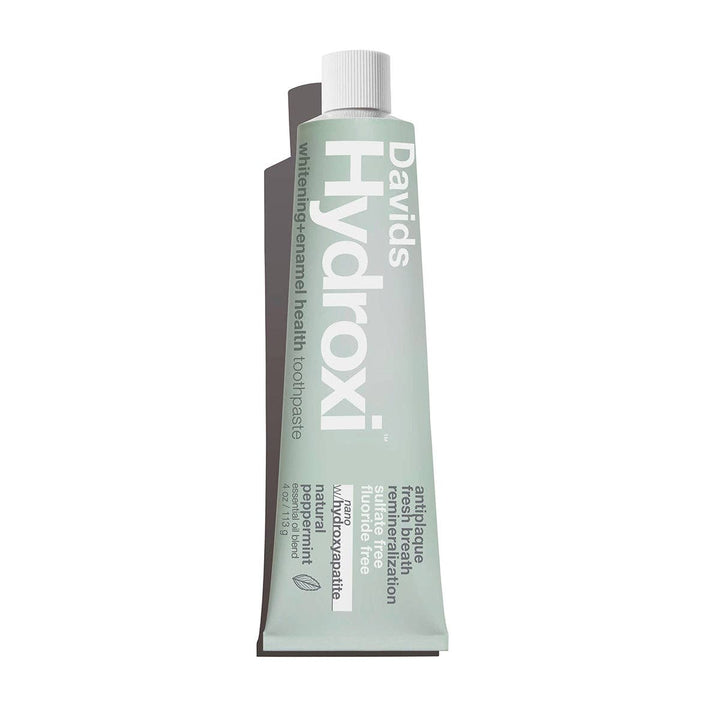 Davids Hydroxi™ Whitening + Enamel Health Nano Hydroxyapatite Premium Toothpaste | Peppermint - Echo Market