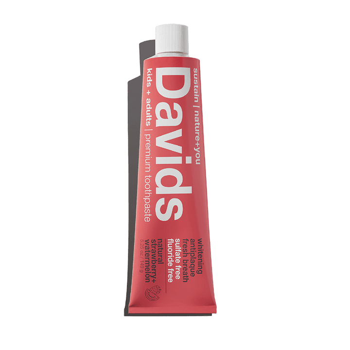 Davids Kids + Adults Premium Toothpaste | Strawberry Watermelon - Echo Market