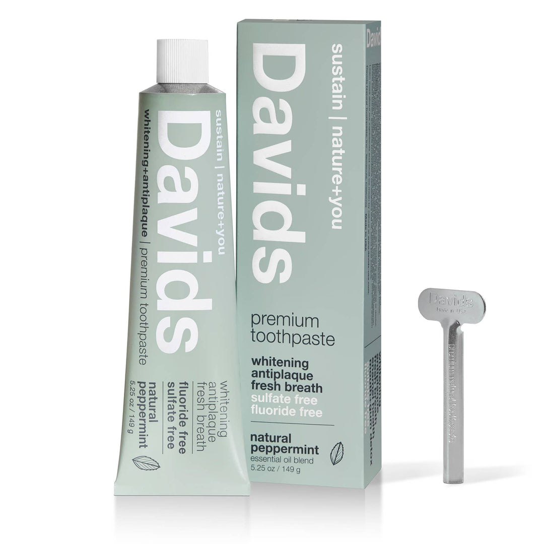Davids Premium Toothpaste | Peppermint - Echo Market