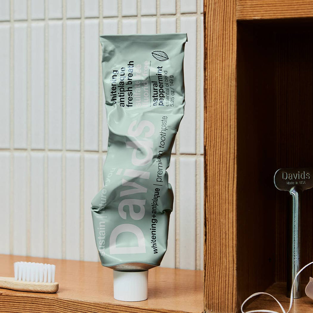Davids Premium Toothpaste | Peppermint - Echo Market
