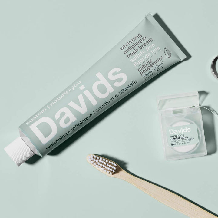 Davids Premium Toothpaste | Peppermint - Echo Market