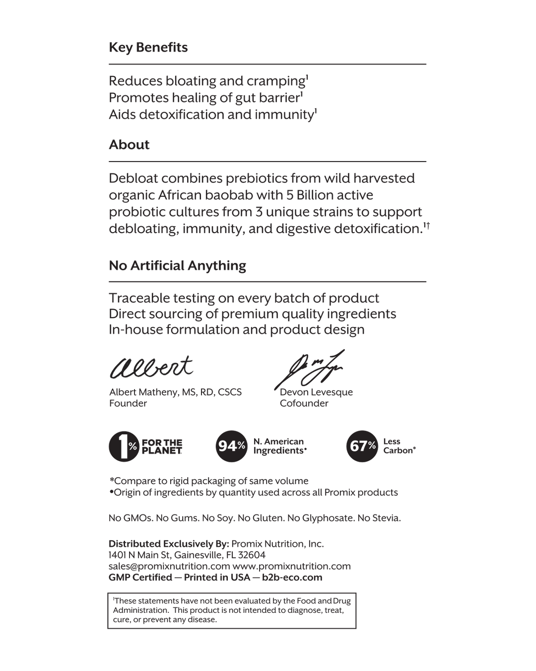 Debloat | Prebiotic + Probiotic - Echo Market