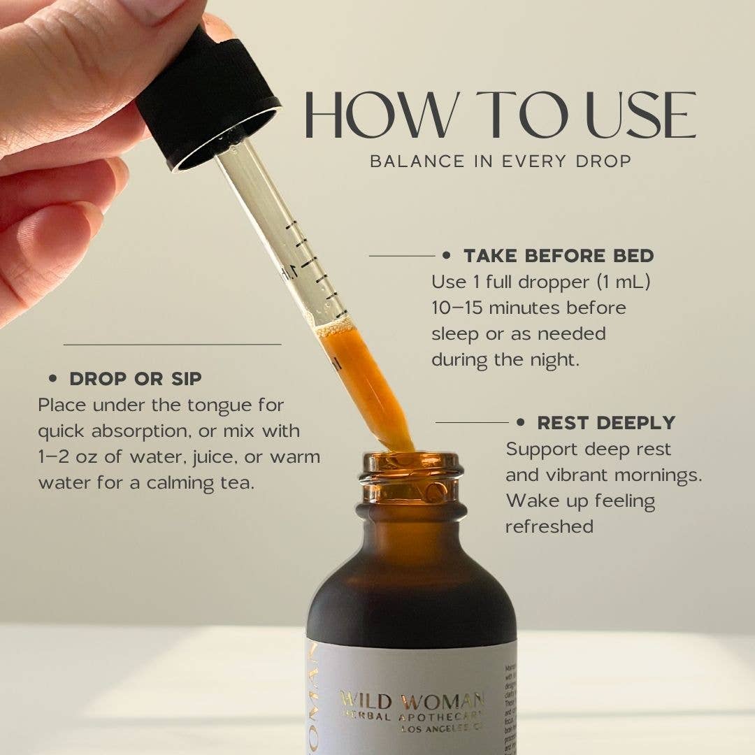Deep Sleep Tincture | Sleep &amp; Nervous System Support - Echo Market