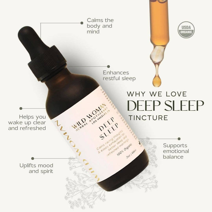 Deep Sleep Tincture | Sleep &amp; Nervous System Support - Echo Market