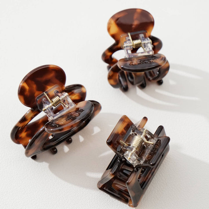 Deep Tortoise Mini | Assorted Mini Claw Clips - Echo Market
