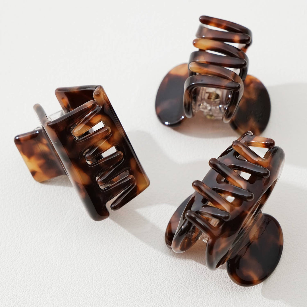 Deep Tortoise Mini | Assorted Mini Claw Clips - Echo Market