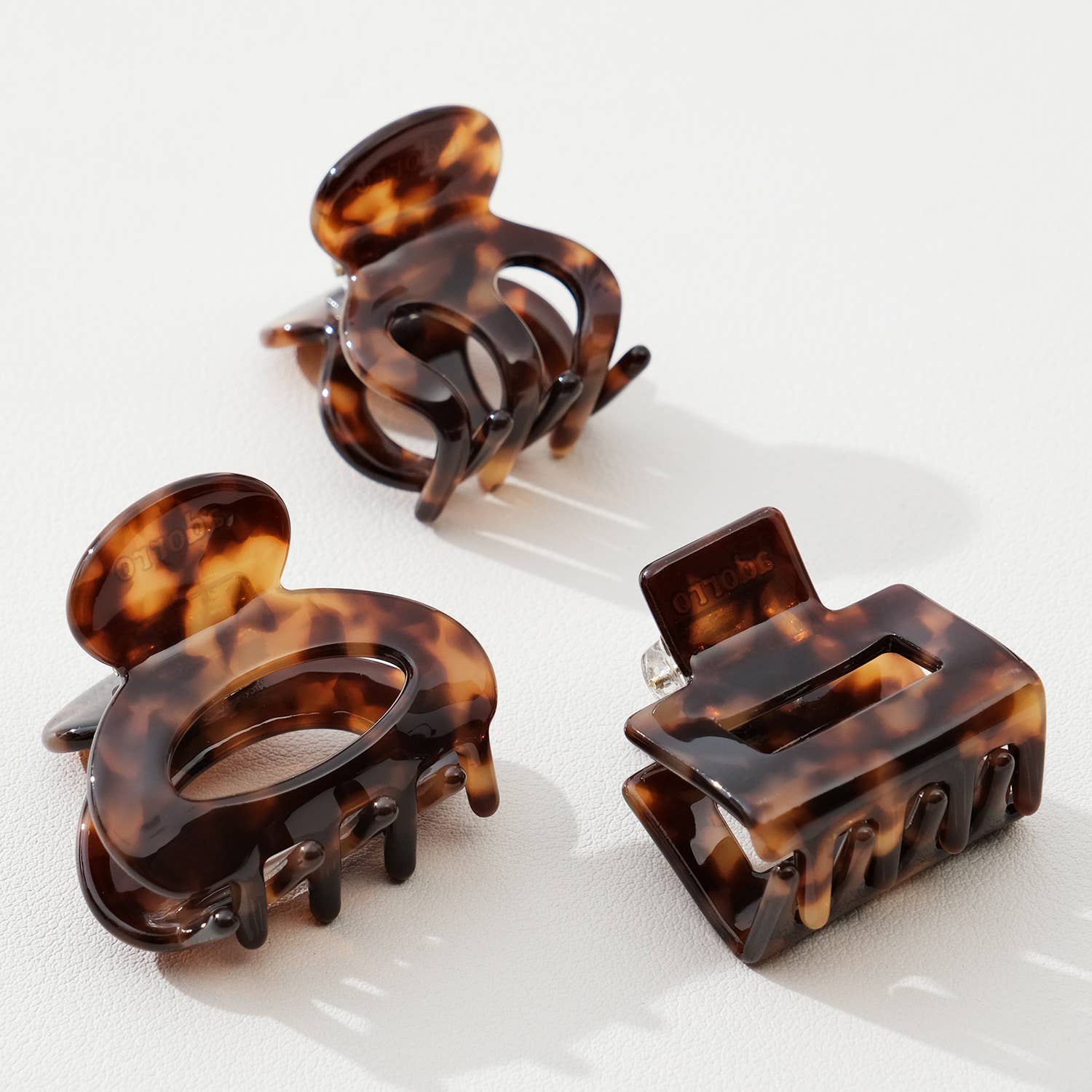 Deep Tortoise Mini | Assorted Mini Claw Clips - Echo Market