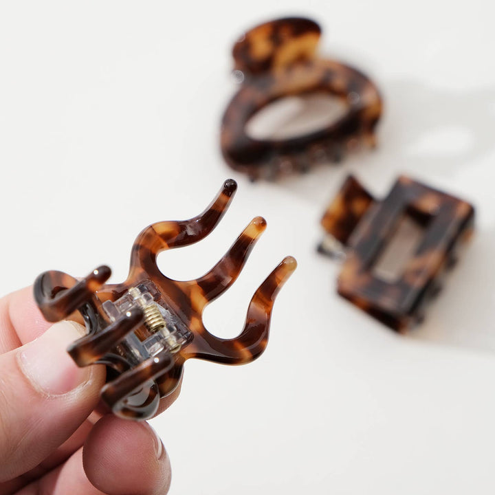Deep Tortoise Mini | Assorted Mini Claw Clips - Echo Market