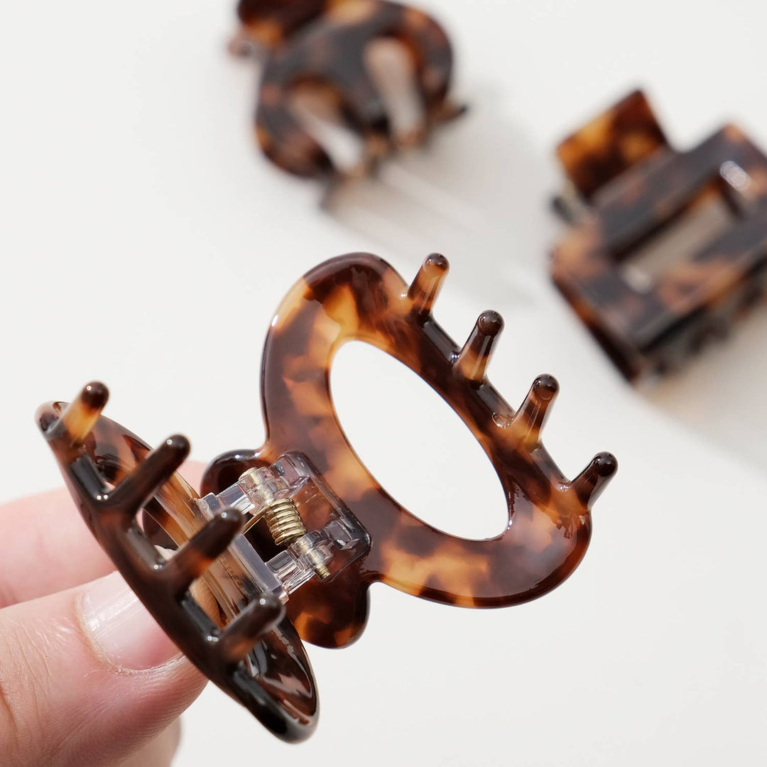 Deep Tortoise Mini | Assorted Mini Claw Clips - Echo Market