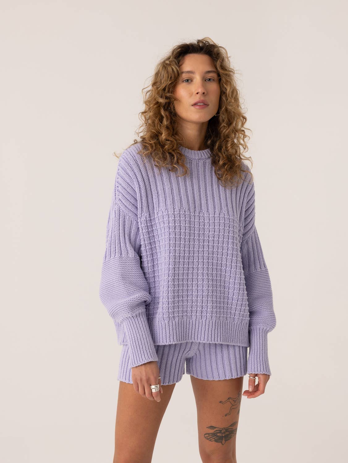 Delčia Sweater | Lilac - Echo Market