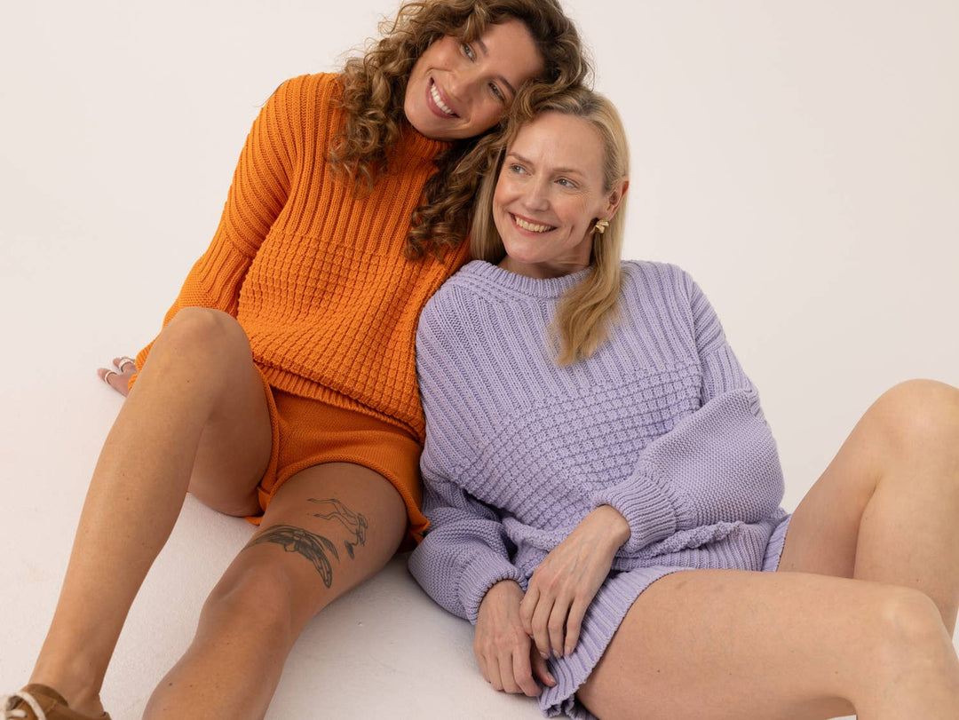 Delčia Sweater | Lilac - Echo Market