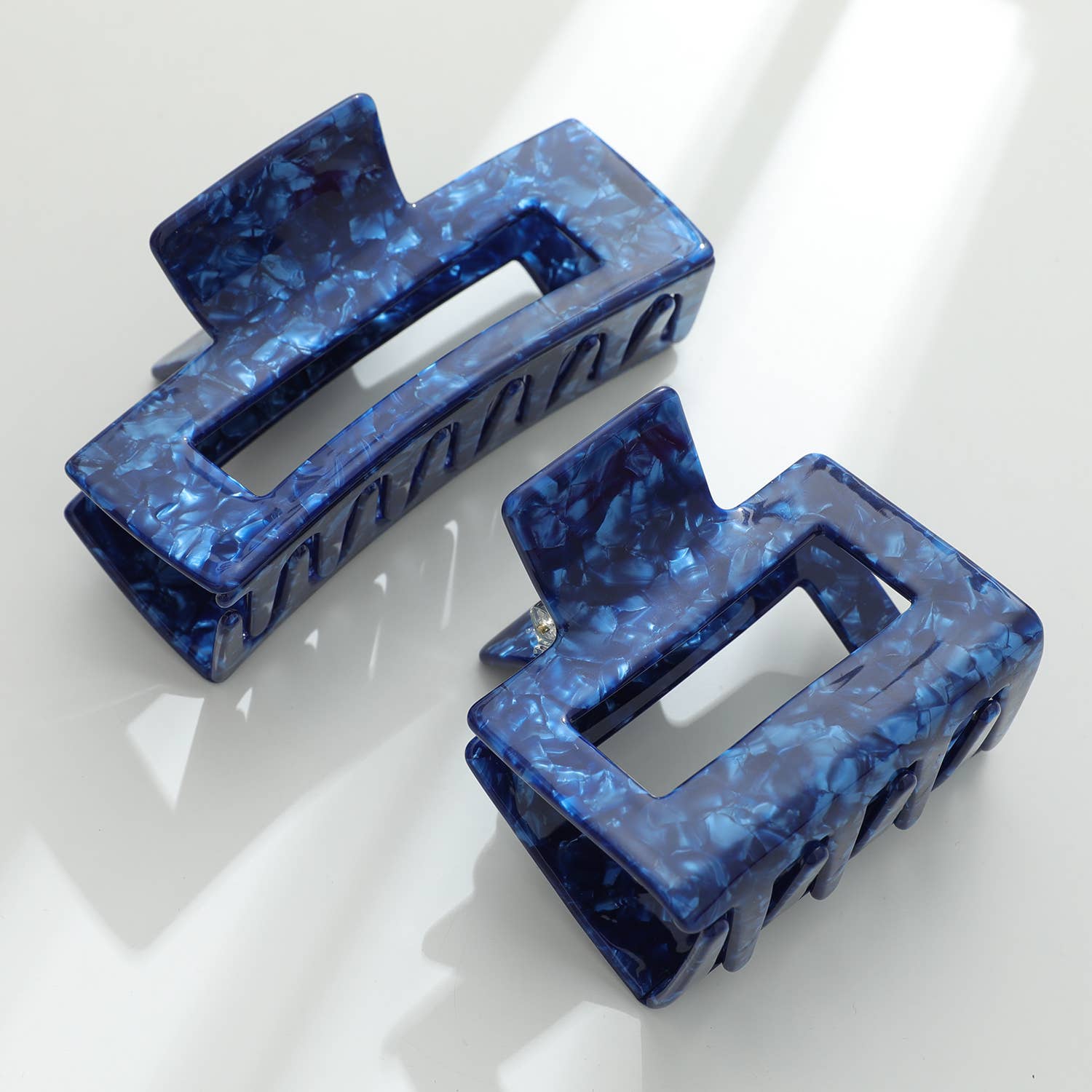 Denim Blue | Large Claw Clips - Echo Market