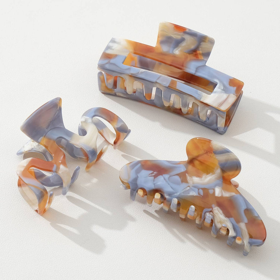 Desert Dusk Large | Assorted Large Claw Clips - Echo Market