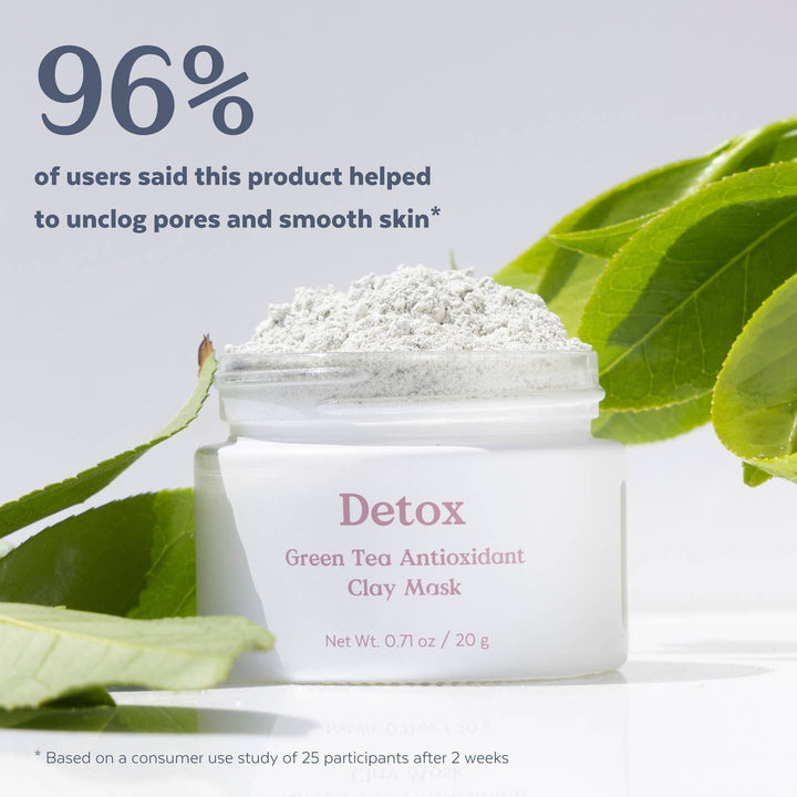 Detox Green Tea Antioxidant Clay Mask - Echo Market