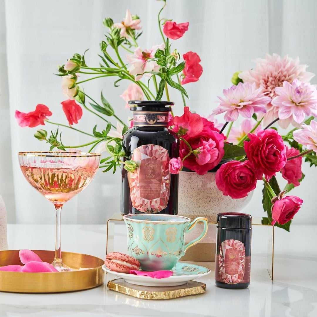 Diamond | Champagne & Strawberry Jasmine White Tea for Beautiful Skin - Echo Market