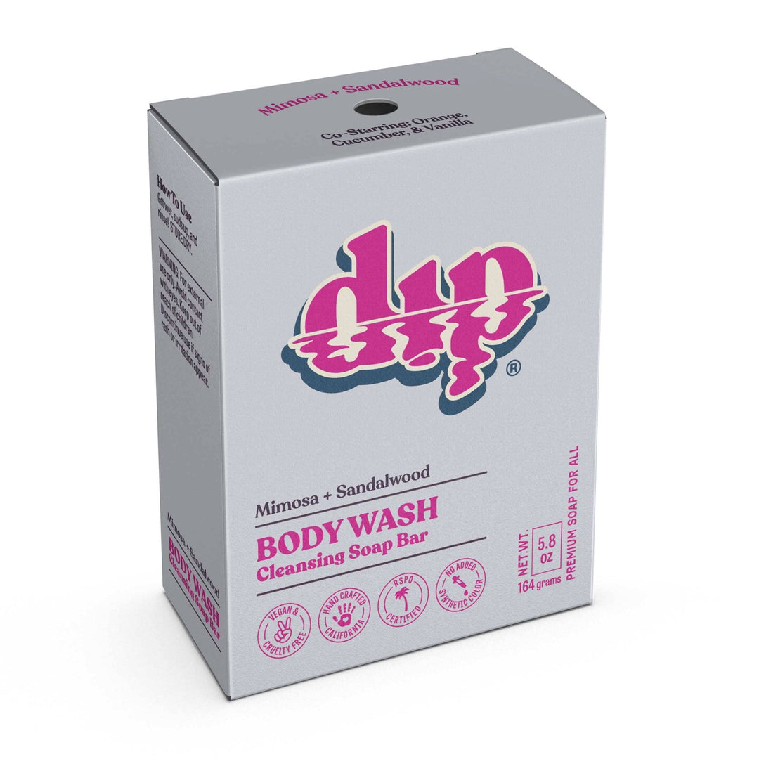 Dip Body Wash Cleansing Soap Bar | Mimosa &amp; Sandalwood - Echo Market