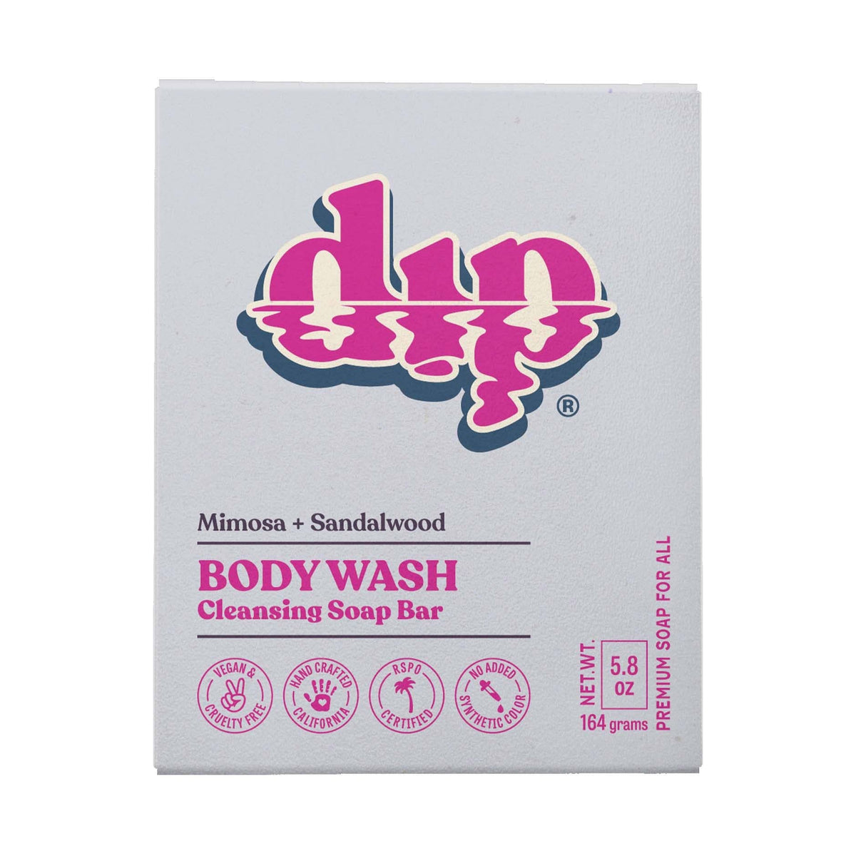 Dip Body Wash Cleansing Soap Bar | Mimosa & Sandalwood - Echo Market