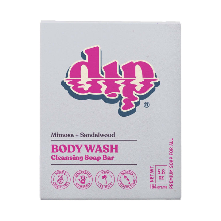 Dip Body Wash Cleansing Soap Bar | Mimosa &amp; Sandalwood - Echo Market