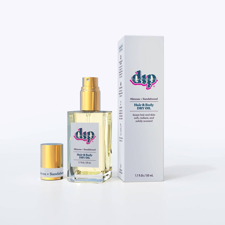 Dip Hair &amp; Body Dry Oil | Mimosa &amp; Sandalwood - Echo Market