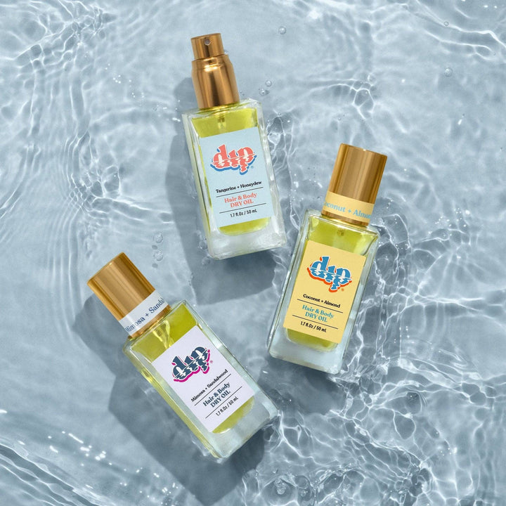 Dip Hair &amp; Body Dry Oil | Mimosa &amp; Sandalwood - Echo Market