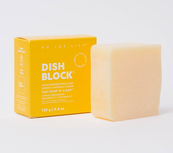 DISH BLOCK® Solid Dish Soap | Citrus Lemongrass - Echo Market
