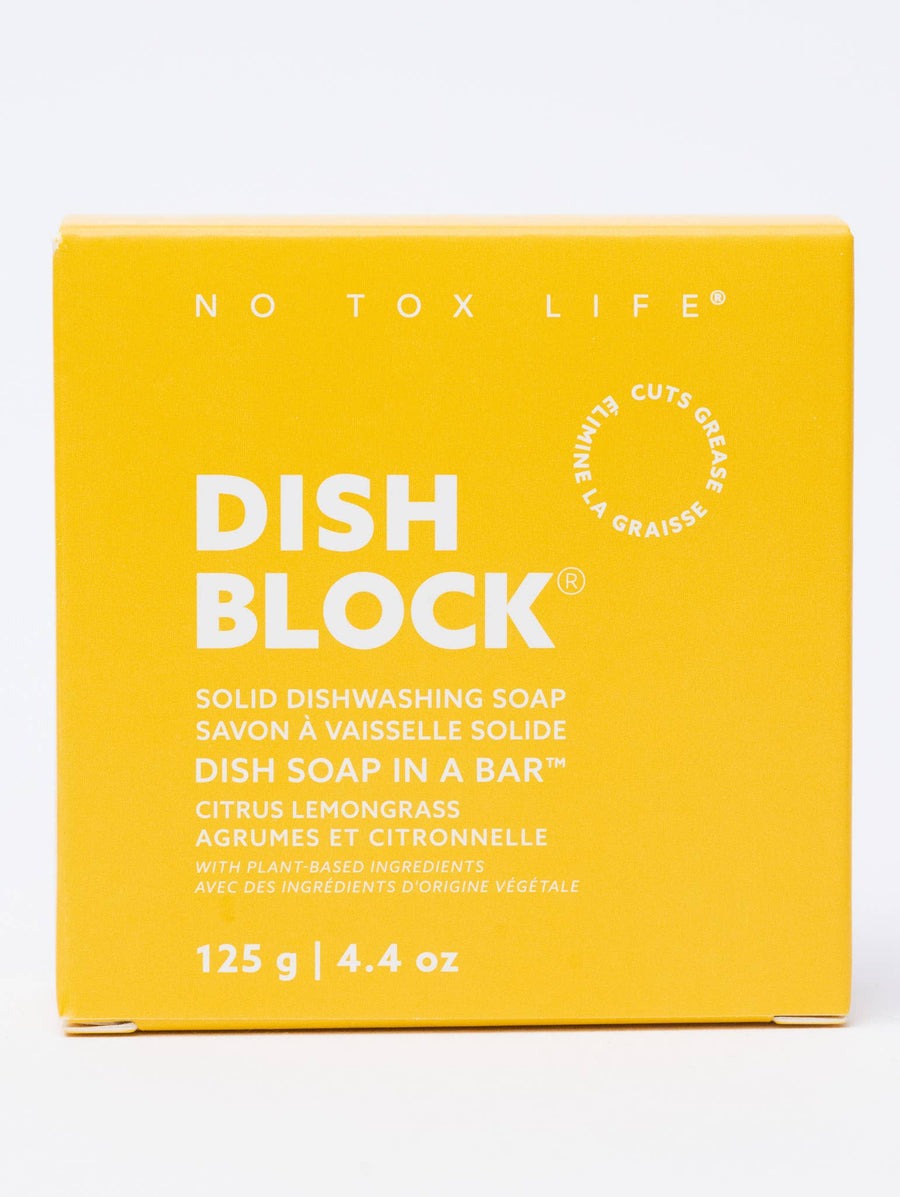 DISH BLOCK® Solid Dish Soap | Citrus Lemongrass - Echo Market