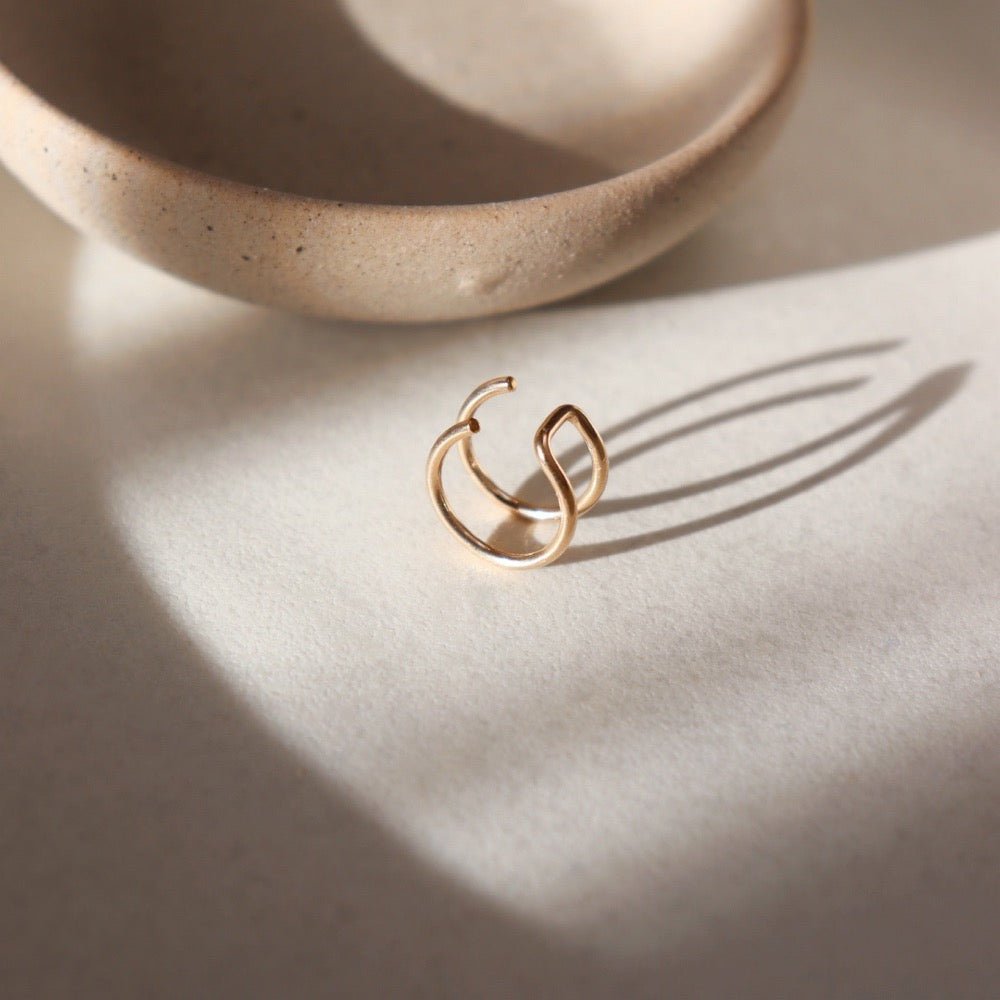 Double Wrap Ear Cuff | 14k Gold Fill - Echo Market