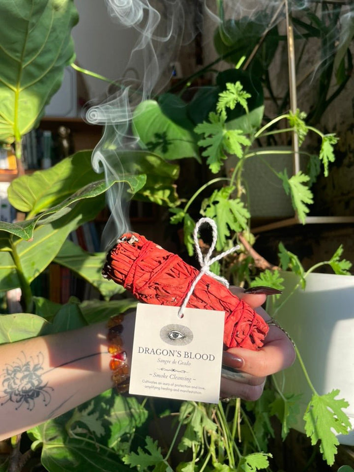 DRAGON'S BLOOD WAND | Cleansing Smoke Bundle - Echo Market