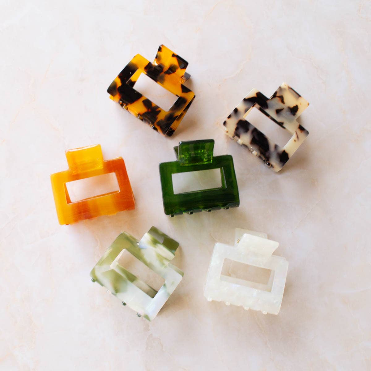 Eco Kylie Cellulose Acetate Hair Clip - Echo Market