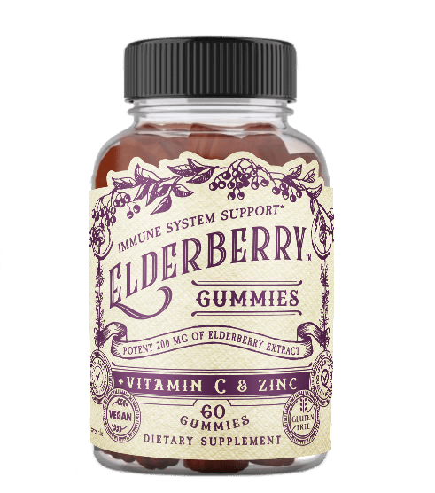 Elderberry Gummies with Zinc + Vitamin C - Echo Market