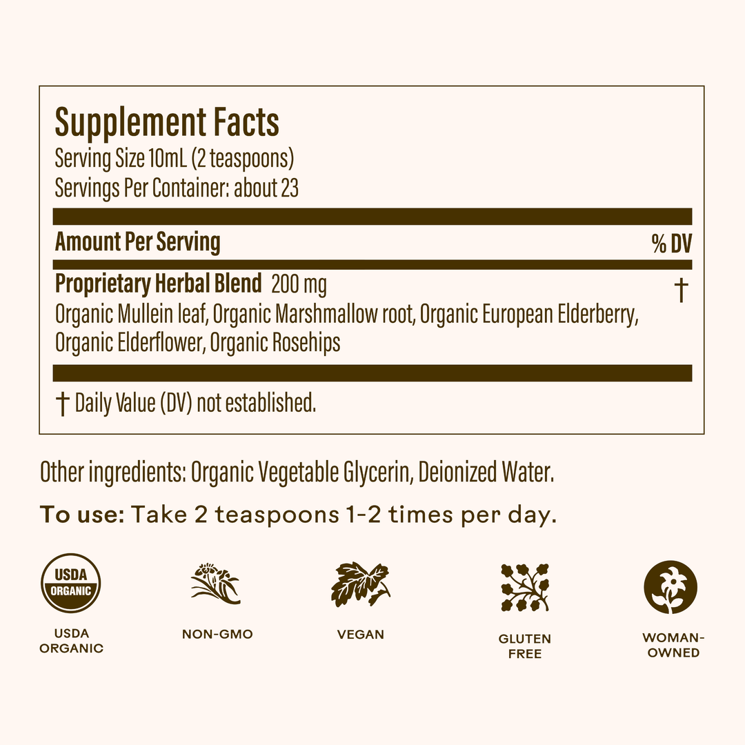 Elderberry Lung Support - Echo Market