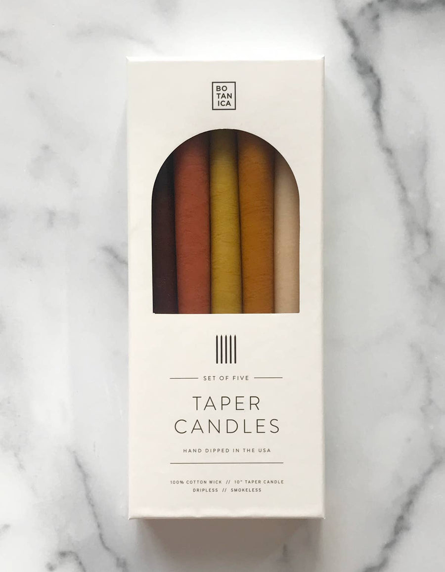Elemental Zodiac Taper Candles | EARTH - Echo Market