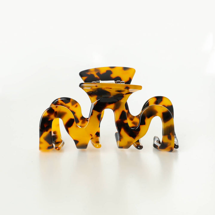 Esme Large | Classic Large Wavy Claw Clip - Echo Market