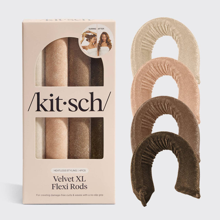 Eucalyptus Velvet XL Flexi Rods | 4pc Set - Echo Market