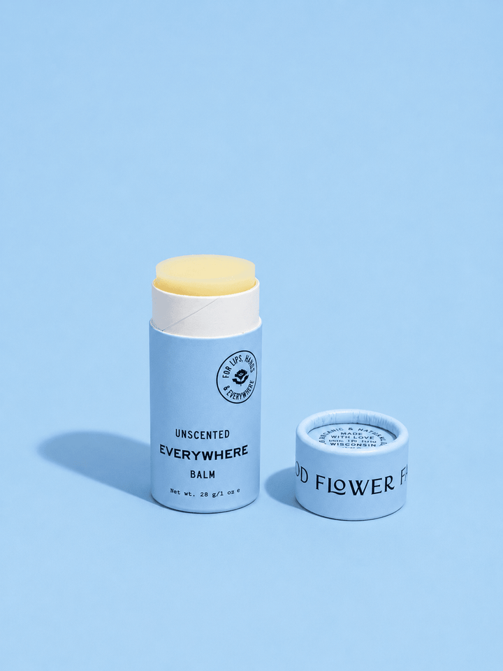 Blue container of &