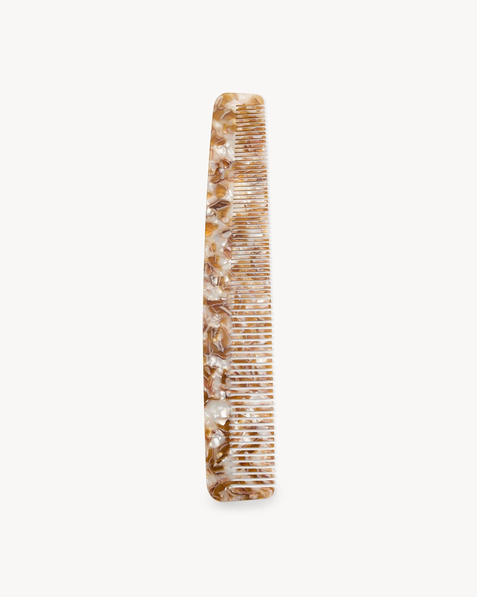 Machete No. 1 Comb in Baja Tortoise on a white background