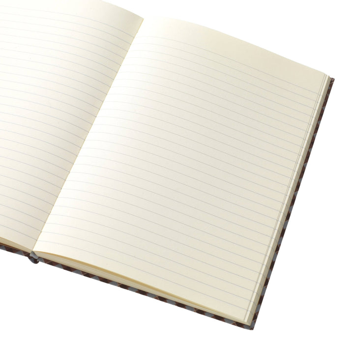 Fabric Lined Notebook | Petals &amp; Plaid - Echo Market