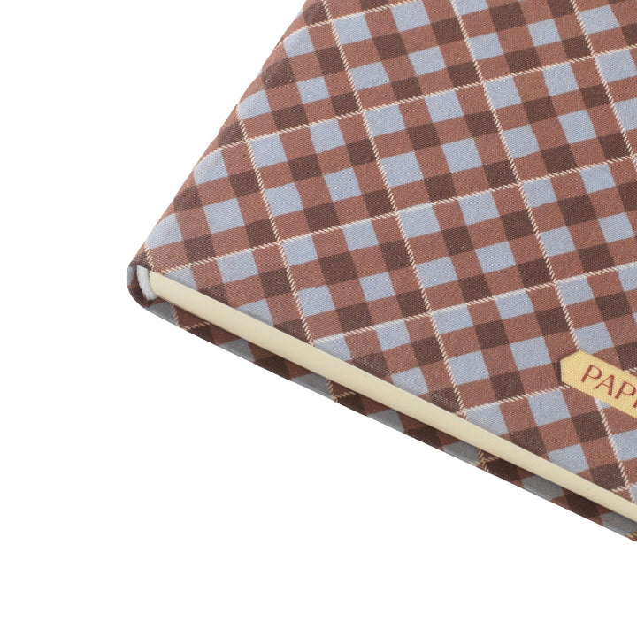 Fabric Lined Notebook | Petals &amp; Plaid - Echo Market