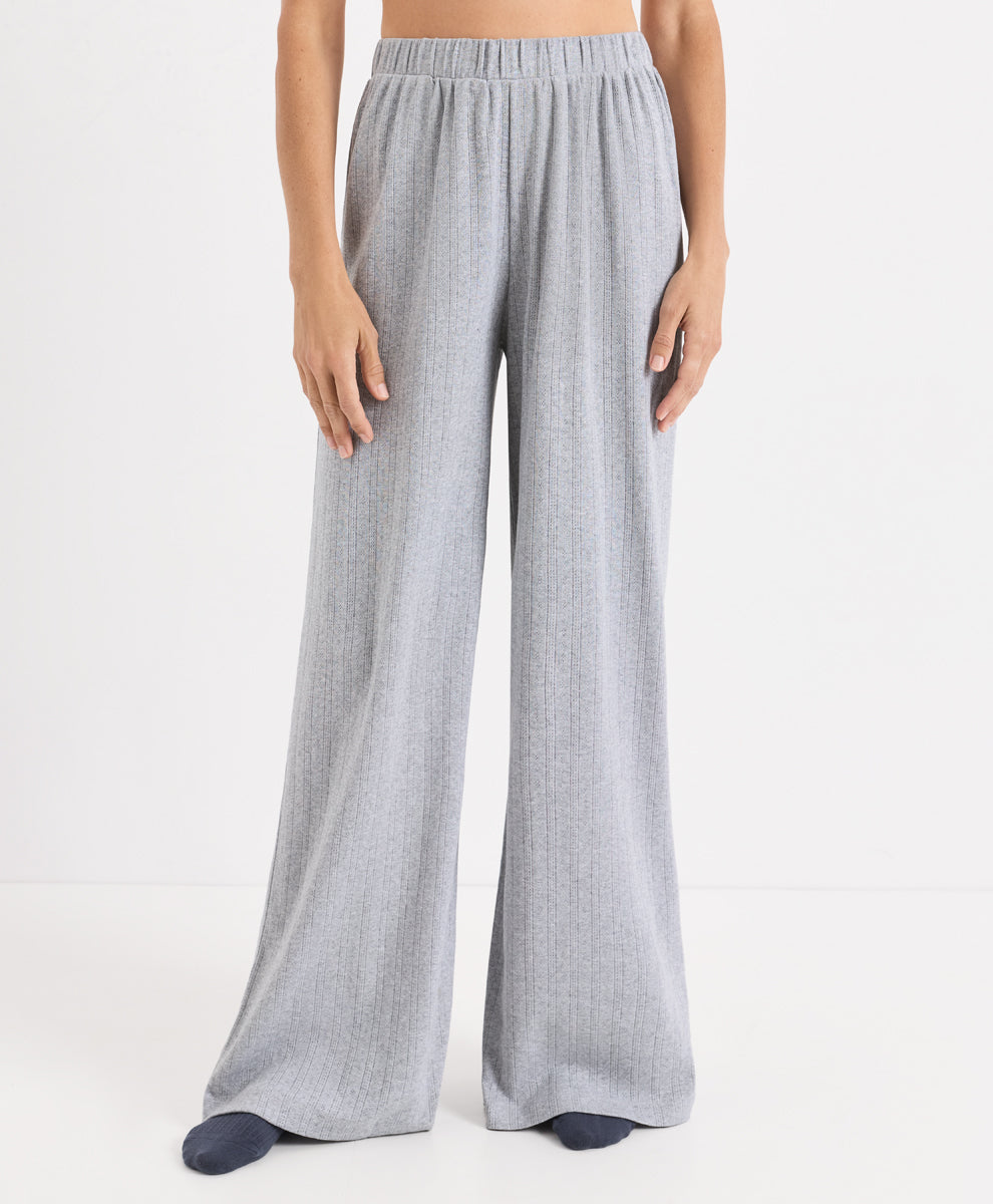 Organic Pointelle Long Sleeve Sleep Set
