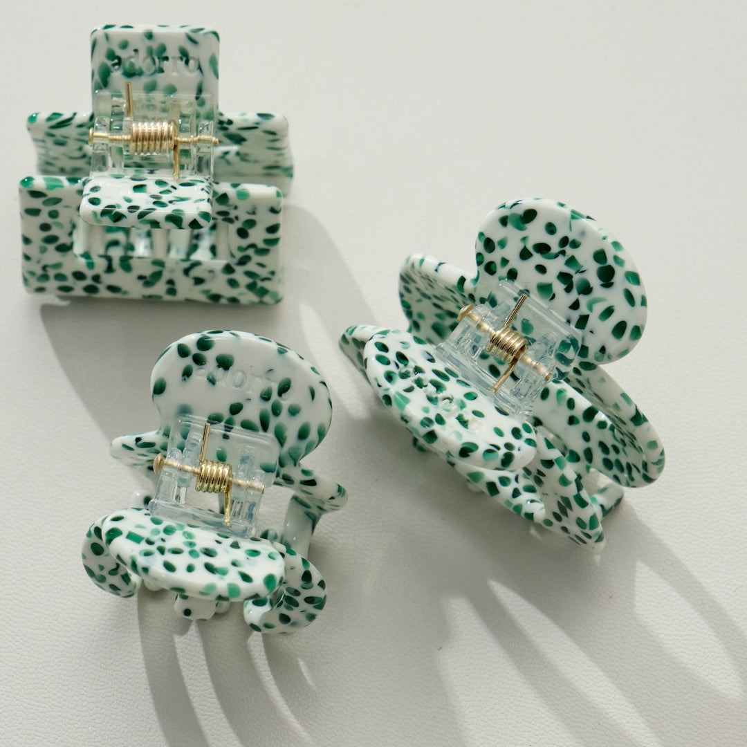 Fern Speckle | Mini Claw Clips - Echo Market