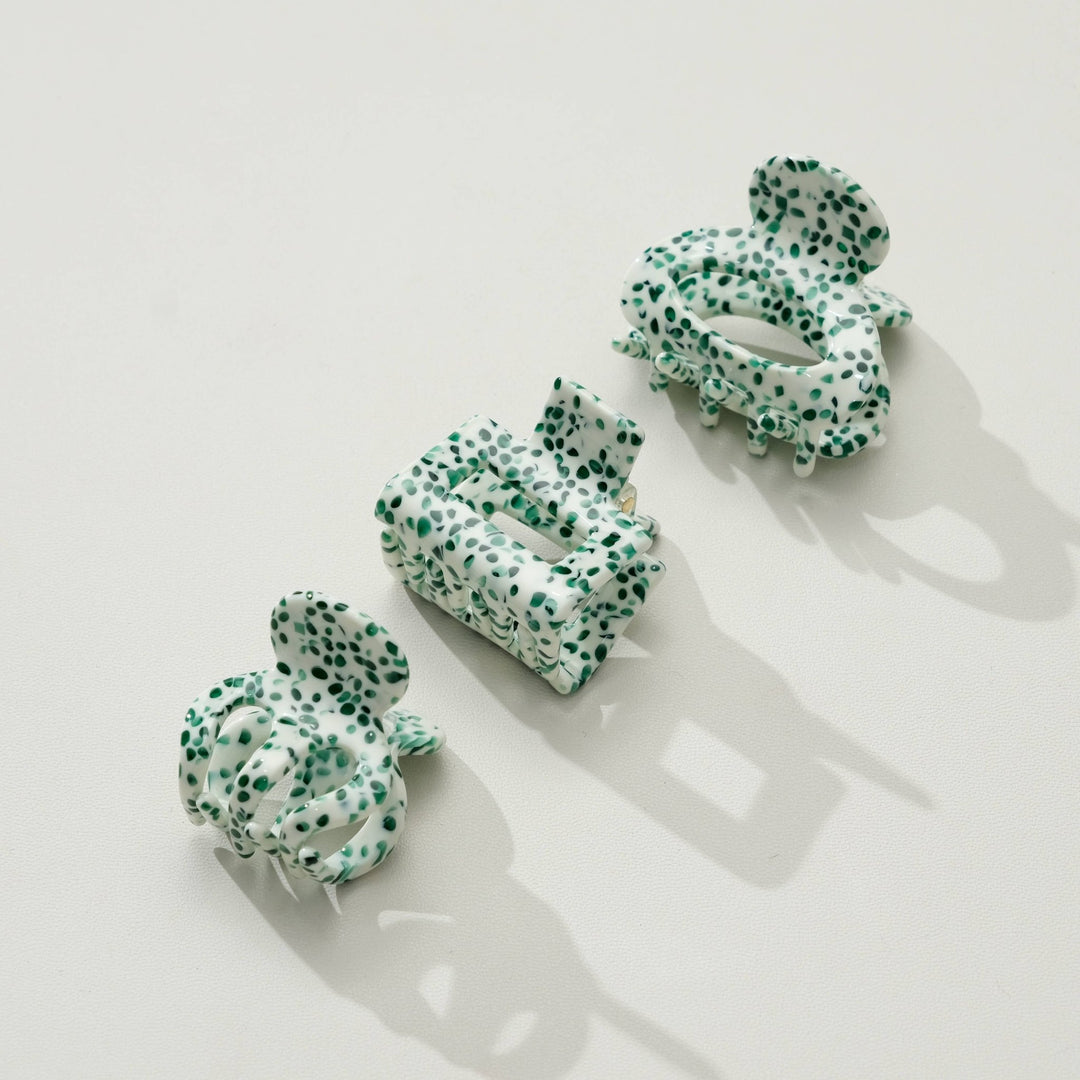 Fern Speckle | Mini Claw Clips - Echo Market