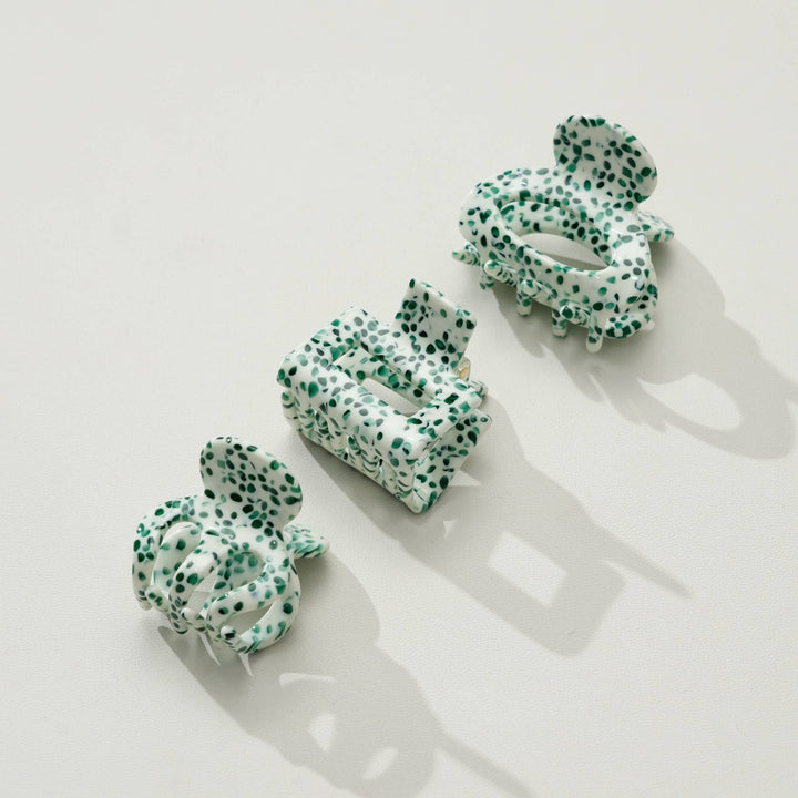 Fern Speckle | Mini Claw Clips - Echo Market